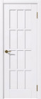 Фото Дверь Терция Винил белый (700мм, ПГ, 2000мм, 38мм, Soft-touch, белый)