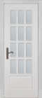 Фото Дверь Лондон ольха БЕЛАЯ ЭМАЛЬ (900мм, ПОС, 2000мм, 40мм, натуральный массив ольхи, белая эмаль)