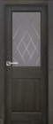 Фото Дверь Нарвик структур. ГРИС (700мм, ПОС, 2000мм, 40мм, натуральный массив сосны структурир., грис)