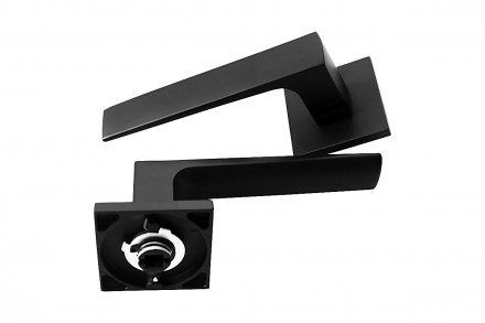 Ручка дверная квадр. ELDORINI EL 204 slim Black, черный