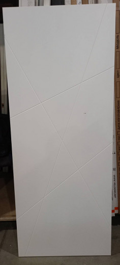 Дверь Scandi S белый RAL 9003 №1456