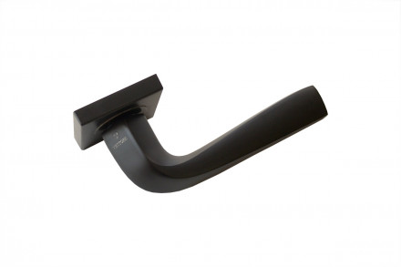 Ручка дверная квадр. VETTORE R06.135 MBP, черн. мат.