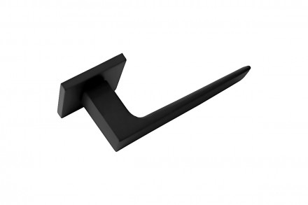 Ручка дверная квадр. ELDORINI EL 204 slim Black, черный