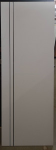Дверь FLAT М2 белый №1225 (800мм, ПГ, 2000мм, 40мм, эмаль, белый, )