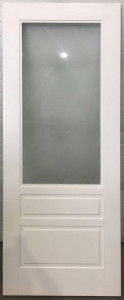 Дверь Scandi 3V, белый RAL 9003 №555 (800мм, ПОС, 2000мм, 40мм, эмаль, белый)