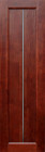 Фото Дверь Соната ОРЕХ ТЕМНЫЙ (600мм, ПОЧ, 2000мм, 40мм, натуральный массив, орех темный)